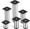 4er Set Lukas Möbelfuß Ø 42 mm höhenverstellbare Bettfüße Produktbild-Vorschau 4