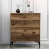 Skye Decor, Lizbon 539 - Walnut, Kommode, Nussbaum, 100 % Produktbild-Vorschau 2