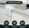 10er Set Geschirrtücher, Baumwolle, 50x70 cm, türkis Produktbild-Vorschau 2