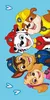KupMa Asciugamano per bambini Cuccioli di Paw Patrol Anteprima dell’immagine prodotto 5