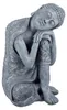 Relaxdays : statue de Bouddha à la tête inclinée, XL 60 cm, Voir les images du produit 10