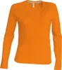 Kariban T-shirt donna a maniche lunghe con scollo a V Anteprima dell’immagine prodotto 2