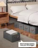 WOLTU 5er Set Aufbewahrungsbox mit Deckel & Griffen, Produktbild-Vorschau 4