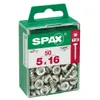 Spax Universalschrauben 5.0 x 16 mm TX 20 - 50 Stk. Produktbild-Vorschau 3