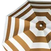 Sonnenschirm - gold/weis - gestreift - 126 cm - UV-Schutz Produktbild-Vorschau 2