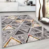 Teppich Wohnzimmer Schlafzimmer Flur Teppich Geometrisches Produktbild-Vorschau 2