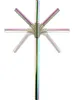 Trinkhalme biegsam 22cm 5er Pack Edelstahl regenbogen Produktbild-Vorschau 7