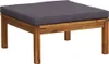vidaXL 9-tlg. Garten-Lounge-Set mit Auflage Massivholz Produktbild-Vorschau 6