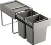 SVITA EM2x20 Einbaumülleimer 40L (2x20L) 2 Fächer mit Produktbild-Vorschau 1