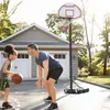 HOMCOM Basketballständer Basketballkorb höhenverstellbar Produktbild-Vorschau 2
