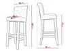 MIRJAN24 Barhocker Christina, Elegante Barstuhl, Beine aus Produktbild-Vorschau 5