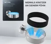 ovimar Haartrocknerhalter Ronne | Edelstahl | silber | mit Produktbild-Vorschau 2