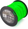 A spool of bright green trimmer line on a black spool, with product information and symbols printed on the spool. Náhled obrázku produktu