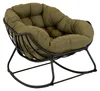 Lesli Living Schaukelsessel Cozy Olive anthrazit/olivgrün Produktbild-Vorschau 1