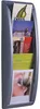 PAPERFLOW Wand-Prospekthalter Quick fit DIN A5 alufarben Produktbild-Vorschau 2