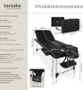 3zónový masážní stůl Phuket šířka 70 cm, čalounění 5 cm 212 Náhled obrázku produktu 7