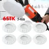 6Tlg Polierhaube Wolle Polierpad 150 mm Auto Polierfell für Produktbild-Vorschau 1