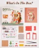 3D puzzle, Cocoa Store Minihouse, Wood, RoLife, 87 dílků Náhled obrázku produktu 10