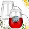 Vilde | Teetassen 2er Set - 530 ml - mit Sieb und Deckel - Produktbild-Vorschau 8