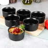 Keramické misky na pečenie čierne 260 ml 6 ks. Náhľad obrázku produktu 6