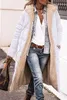 ASKSA Femme Longue Doudoune Chaude Polaire Réversible Veste Voir les images du produit 2