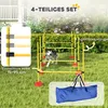 Set PawHut per agility: set da 4 pezzi per l'addestramento Anteprima dell’immagine prodotto 4