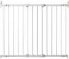 WEBABY - Barrière de sécurité extensible Blanc 108 x 4 x 75 Voir les images du produit 1
