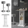 Stojací barový stůl se židlemi Vicco Rodeo Beton 70 x 70 cm Náhled obrázku produktu 2