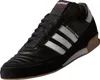 A black Adidas Mundial Goal indoor soccer shoe is shown against a white background. Náhled obrázku produktu