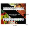 Peintures acryliques 24 pcs. - 12 ml. Maaleo 20363 Voir les images du produit 20
