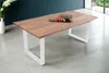 Baumkantentisch 120 x 80 cm Dana, massiver Esstisch Eiche, Produktbild-Vorschau 1