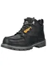 A black leather boot is shown against a white background. Produktbild-Vorschau