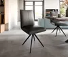DELIFE Esszimmerstuhl Lelio-Flex Echt-Leder Schwarz Produktbild-Vorschau 1