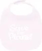 Huuraa Unisex Babylatz Save the Planet Schriftzug Geschenk Produktbild-Vorschau 1