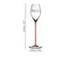 Riedel High Performance Pinot Noir Champagne Glass (Red) Produktbild-Vorschau 2