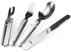 Black Snake Campingbesteck Edelstahl Essbesteck Set mit Produktbild-Vorschau 6
