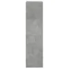 Vysoká skříň se skleněnými dvířky betonově šedá 35x37x142 Náhled obrázku produktu 7