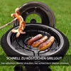 Kulatý gril s víkem Swiloga | Elektrický gril se stojanem | Náhled obrázku produktu 12