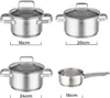 Rösle CHARM Edelstahl Topf-Set 4-tlg. Produktbild-Vorschau 8