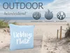 heimtexland ® Outdoorkissen 45x45 Dekokissen Outdoor Garten Produktbild-Vorschau 2