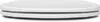 A white toilet seat with a lid, viewed from the side. Produktbild-Vorschau