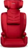 A red child car seat with a headrest and armrests, shown from the front. Náhľad obrázku produktu
