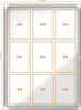 Nobo 1902560 Tableau d'affichage portable blanc verre, Voir les images du produit 9