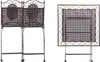BELIANI Bistroset schwarz Metall 2er Balkon Terrasse Produktbild-Vorschau 4