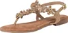 MARCO TOZZI Damen Sandalen Leder Zehentrenner floral Produktbild-Vorschau 23