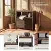 tectake® Gartenschrank Monscia höhenverstellbare Füße, 90 x Produktbild-Vorschau 3