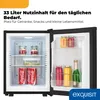 Exquisit Mini-Kühlschrank KB40-V-S-460F schwarz, 33 l, Produktbild-Vorschau 4