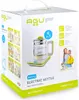 The image shows the retail packaging of an AGU electric kettle. Anteprima dell’immagine prodotto