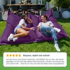 Green Bean® Sitzsack "Square" XXL 140x180cm mit 380 Liter Produktbild-Vorschau 4