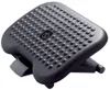 A black footrest is shown against a white background. Produktbild-Vorschau